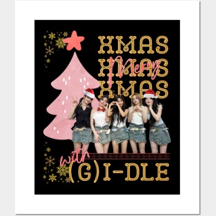 Merry Xmas With (G)I-dle Posters and Art